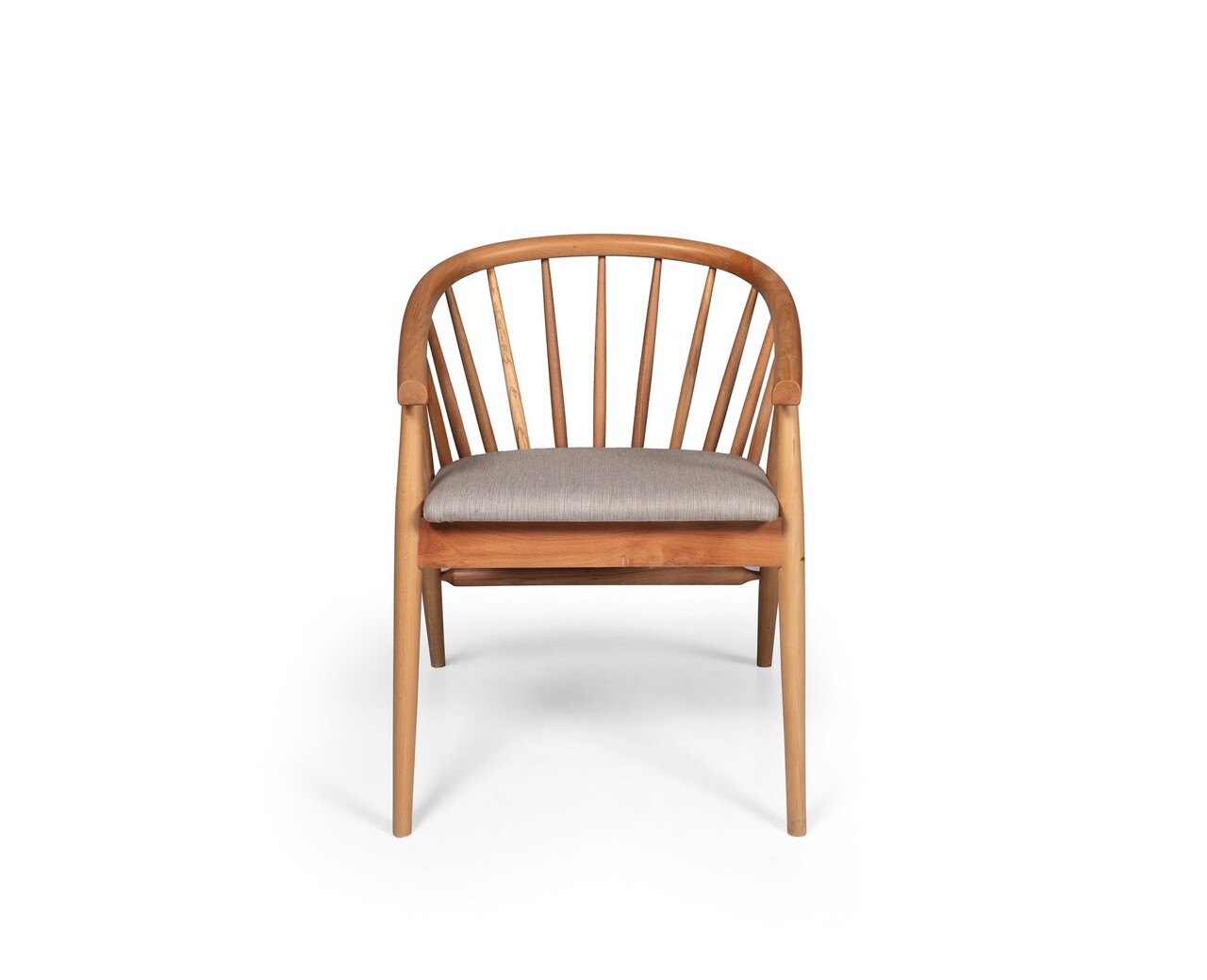 Scaun, Hanah Home, Rizoma, 55x77x47 cm, Natural - imagine 3